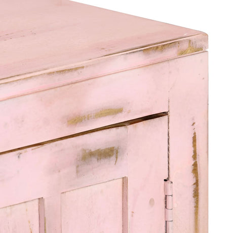 Sideboard 110X35X70 Cm Solid Mango Wood