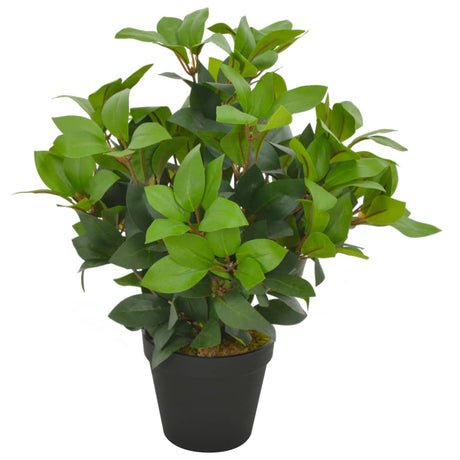 Artificial Plant Laurel Tree With Pot Green