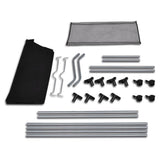 Laundry Sorters With Bags 2 Pcs Black And Grey