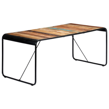 Dining Table Solid Rough Mango Wood