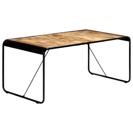 Dining Table Solid Rough Mango Wood
