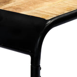 Console Table 140X35X76 Cm Solid Rough Mango Wood