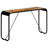 Console Table 140X35X76 Cm Solid Rough Mango Wood