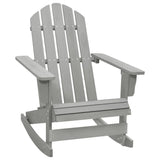 Garden Adirondack Rocking Chair Solid Fir Wood