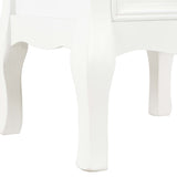 Bedside Cabinet 2 Pcs White 35X30X49 Cm Mdf