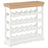 Wine Cabinet 70X22.5X70.5 Cm Mdf