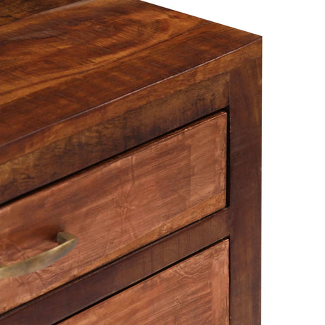 Sideboard 118X30X75 Cm Solid Mango Wood
