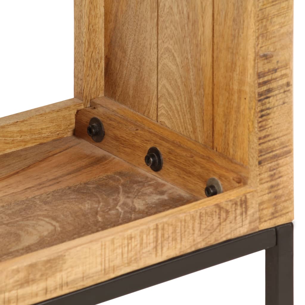 Bookshelf 40X30X175 Cm Solid Mango Wood