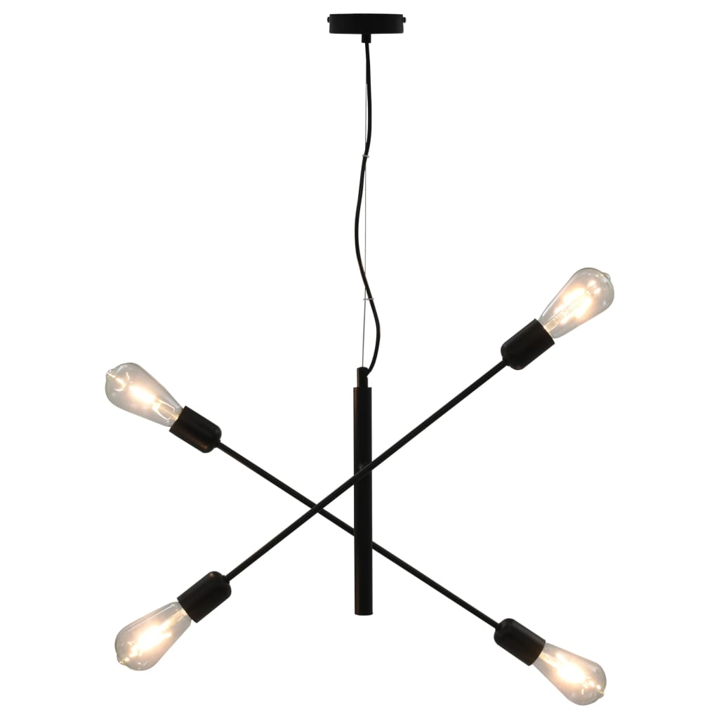Ceiling Light With Filament Bulbs 2 W E27