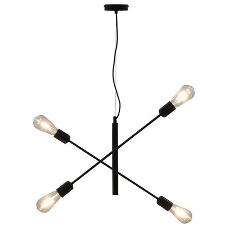 Ceiling Light With Filament Bulbs 2 W E27
