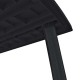 11 Piece Outdoor Dining Set Plastic Anthracite