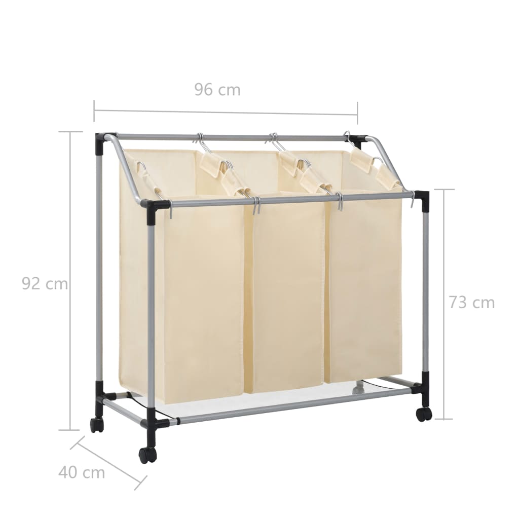 Laundry Sorter With Steel