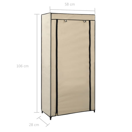 Shoe Cabinet With Cover Fabric
