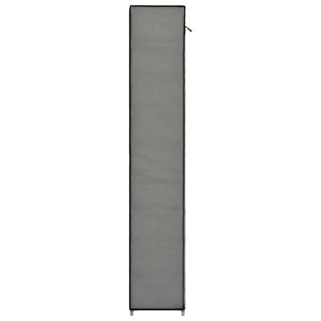 Shoe Cabinet With Cover 57X29X162 Cm Fabric