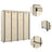 Wardrobe With 4 Compartments 175X45X170 Cm