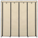Wardrobe With 4 Compartments 175X45X170 Cm