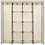 Wardrobe With 4 Compartments 175X45X170 Cm