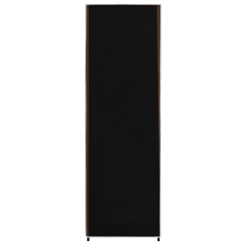Wardrobe Black 87x49x159 cm Fabric