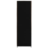 Wardrobe Black 87x49x159 cm Fabric