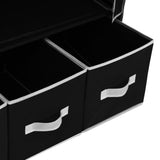 Wardrobe Black 87x49x159 cm Fabric