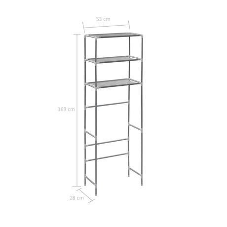 3-Tier Storage Rack Over Toilet