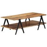 Coffee Table 115X60X40 Cm Solid Mango Wood