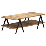 Coffee Table 115X60X40 Cm Solid Mango Wood