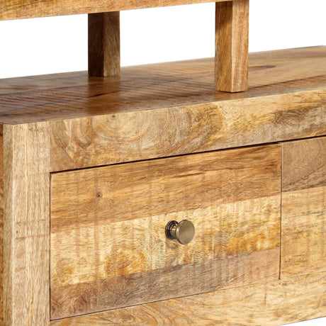 Tv Cabinet 120X30X40 Cm Solid Mango Wood