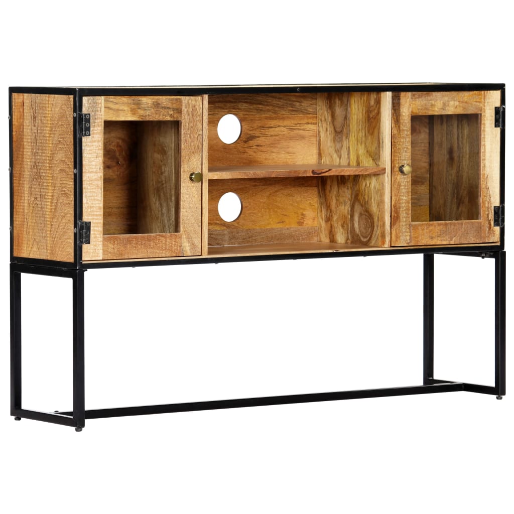 Tv Cabinet 120X30X75 Cm Solid Reclaimed Wood
