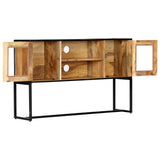 Tv Cabinet 120X30X75 Cm Solid Reclaimed Wood