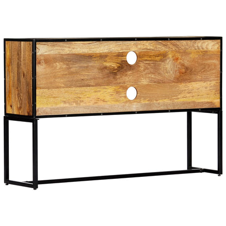 Tv Cabinet 120X30X75 Cm Solid Reclaimed Wood