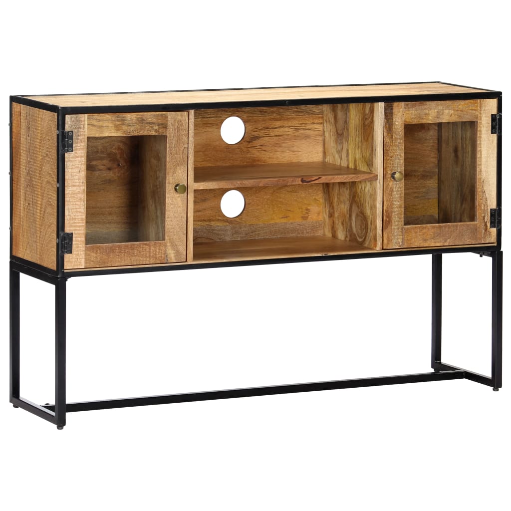 Tv Cabinet 120X30X75 Cm Solid Reclaimed Wood