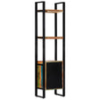 Bookshelf 45X30X171 Cm Solid Reclaimed Wood