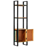 Bookshelf 45X30X171 Cm Solid Reclaimed Wood