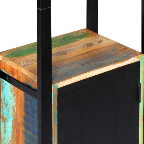 Bookshelf 45X30X171 Cm Solid Reclaimed Wood