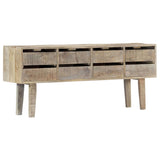Sideboard 140X30X60 Cm Solid Mango Wood
