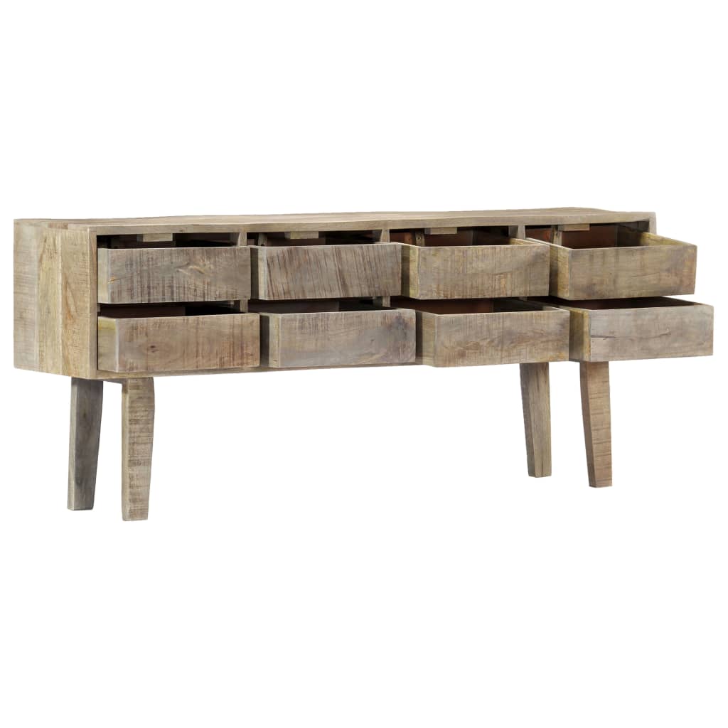 Sideboard 140X30X60 Cm Solid Mango Wood