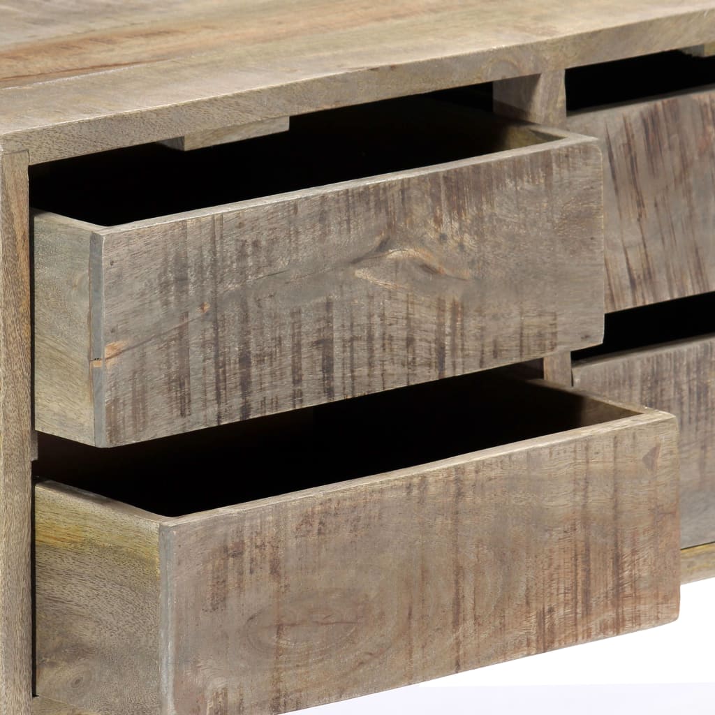 Sideboard 140X30X60 Cm Solid Mango Wood