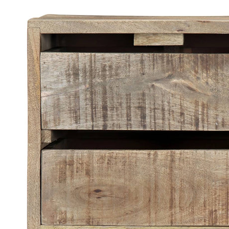 Sideboard 140X30X60 Cm Solid Mango Wood