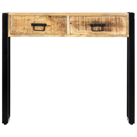 Console Table 90X30X75 Cm Solid Mango Wood