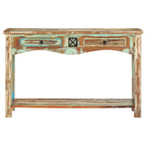 Console Table 120x40x75 cm Solid Reclaimed Wood