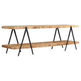 TV Cabinet 160x40x50 cm Solid Mango Wood