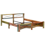 Bed Frame Without Mattress Solid Reclaimed Wood Super King