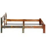 Bed Frame Without Mattress Solid Reclaimed Wood Super King