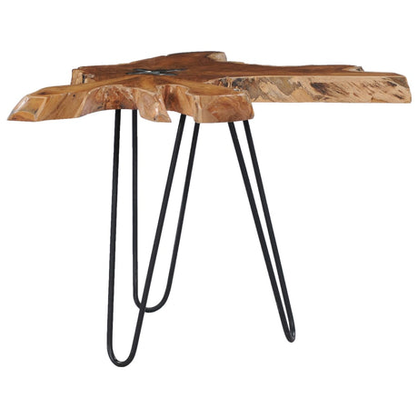 Coffee Table 70X45 Cm Solid Teak Wood And Polyresin