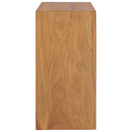 Sideboard 80X30X60 Cm Solid Teak Wood