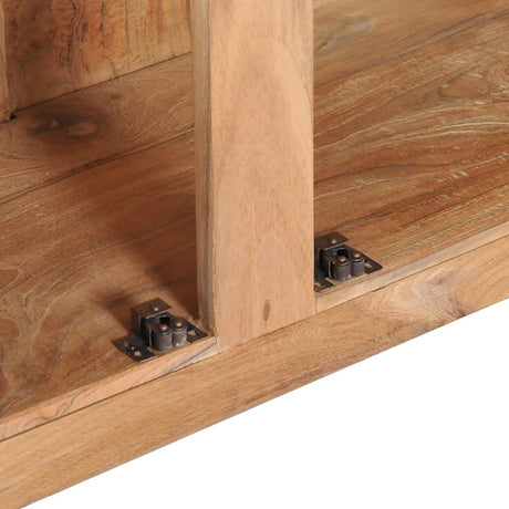 Sideboard 80X30X60 Cm Solid Teak Wood