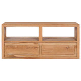 Tv Cabinet 90X30X40 Cm Solid Teak Wood