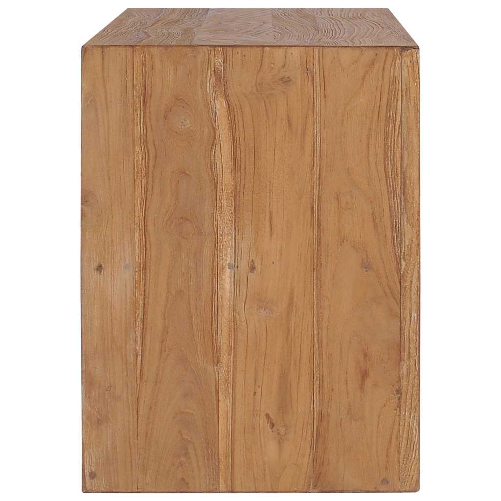 Tv Cabinet 90X30X40 Cm Solid Teak Wood