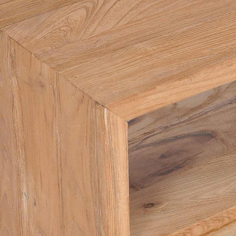 Tv Cabinet 90X30X40 Cm Solid Teak Wood
